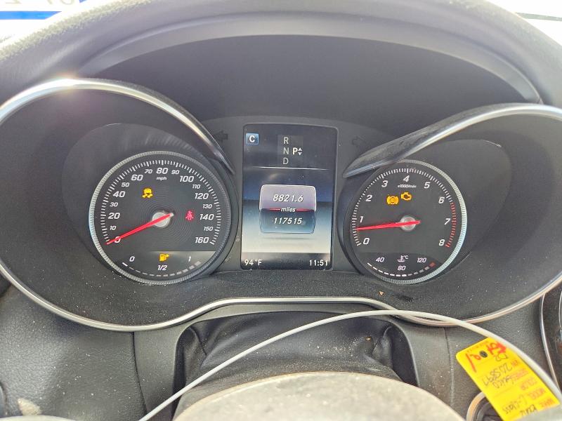 58709256 :رقم المزاد ، 55SWF4KB8HU205897 vin ، 2017 Mercedes-benz C مزاد بيع