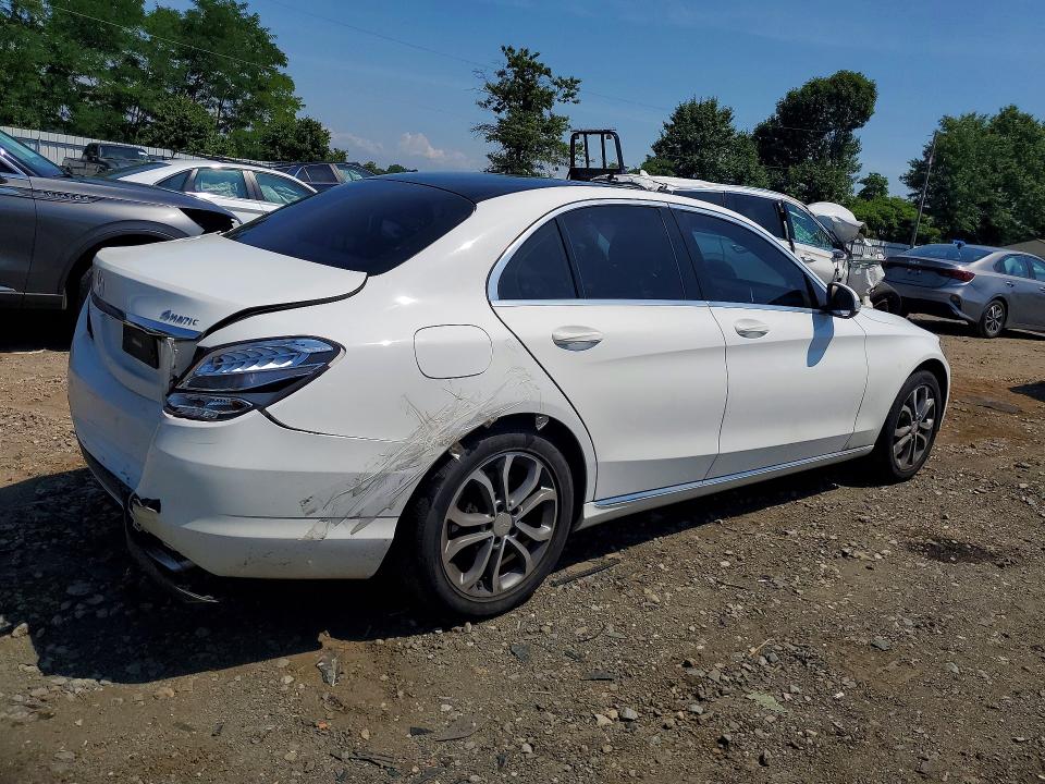 2015 Mercedes-benz C მანქანა იყიდება აუქციონზე, vin: 55SWF4KB3FU010531, აუქციონის ნომერი: 74516435