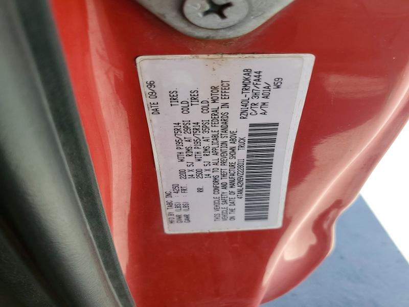 Aukcja sprzedaży 1997 Toyota Tacoma, vin: 4TANL42N9VZ228011, numer aukcji: 56315316