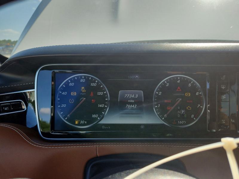 2017 Mercedes-benz S მანქანა იყიდება აუქციონზე, vin: WDDXJ8FB7HA028523, აუქციონის ნომერი: 58141286