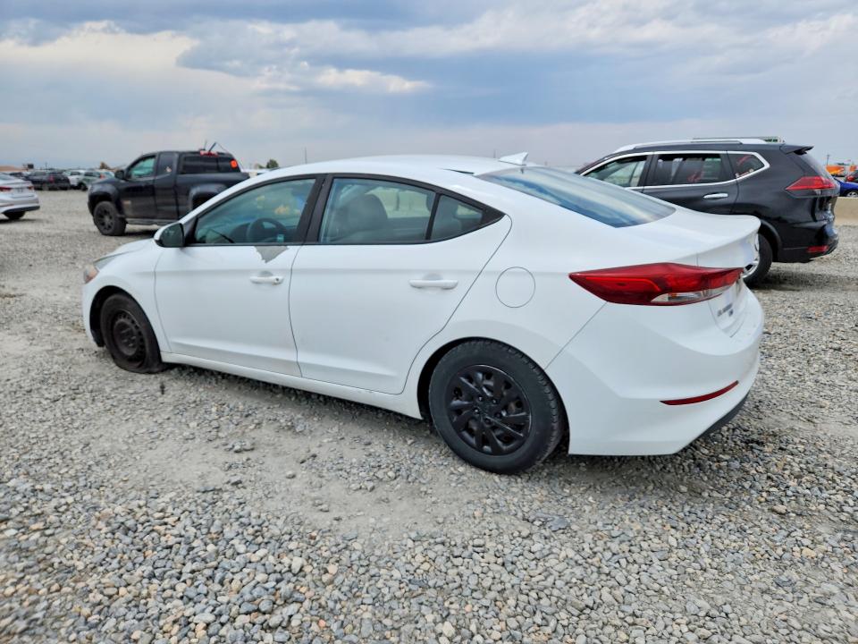 59179606 :رقم المزاد ، 5NPD74LF7HH182816 vin ، 2017 Hyundai Elantra مزاد بيع