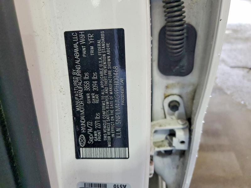 Продажа на аукционе авто 2023 Hyundai Elantra, vin: 5NPLM4AG9PH100468, номер лота: 57695216
