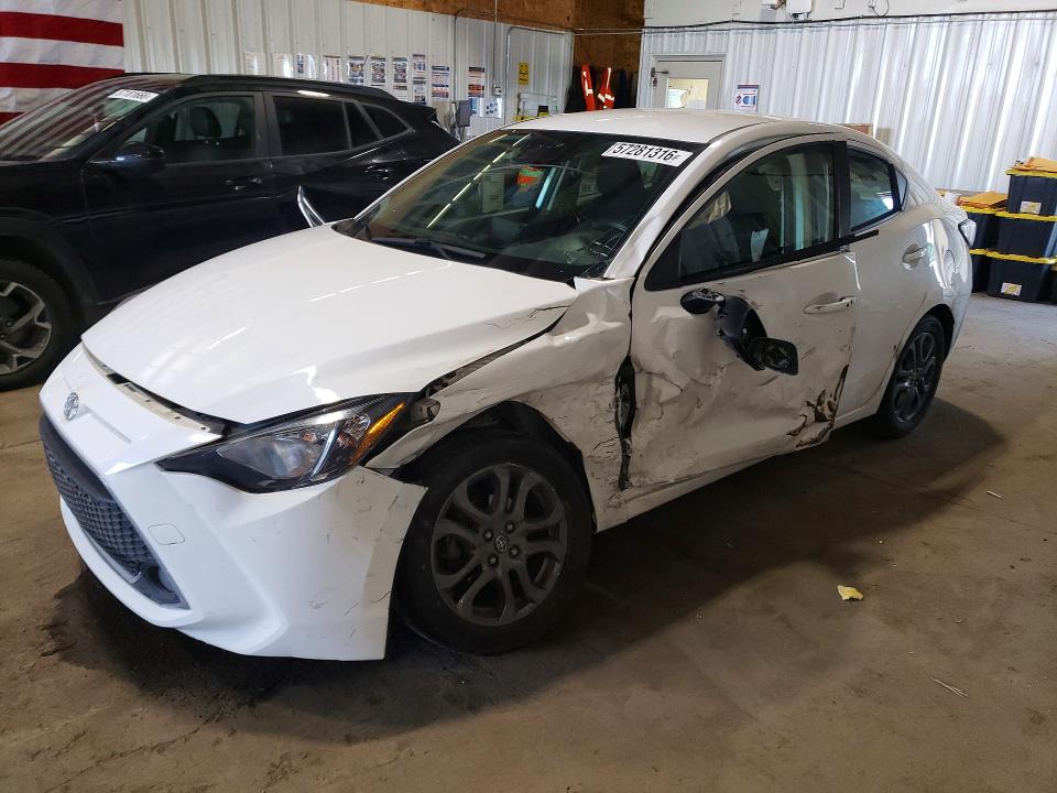 57281316 :رقم المزاد ، 3MYDLBYV3KY527254 vin ، 2019 Toyota Yaris مزاد بيع