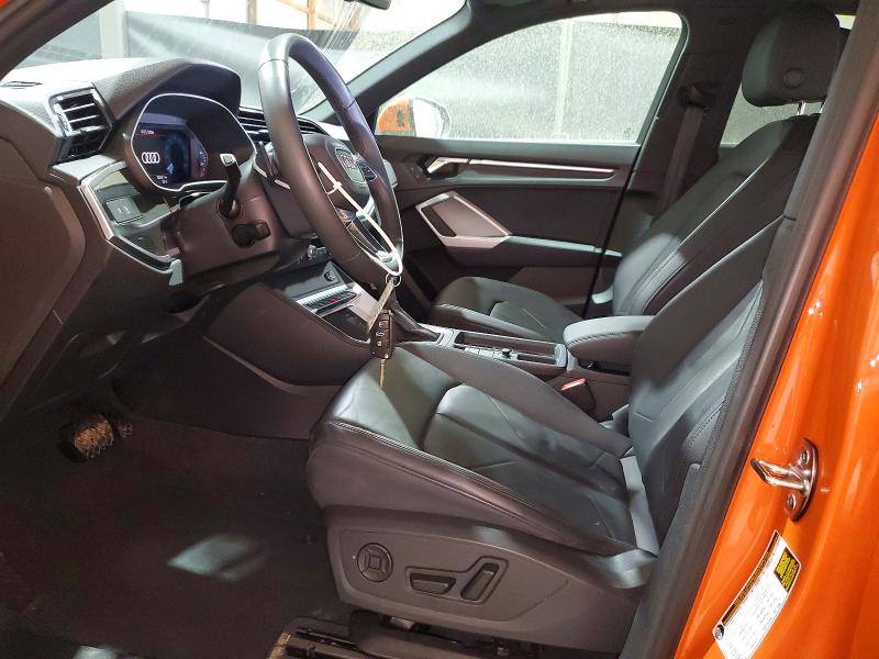 2025 Audi Q3 მანქანა იყიდება აუქციონზე, vin: WA1DECF39S1061246, აუქციონის ნომერი: 58350106