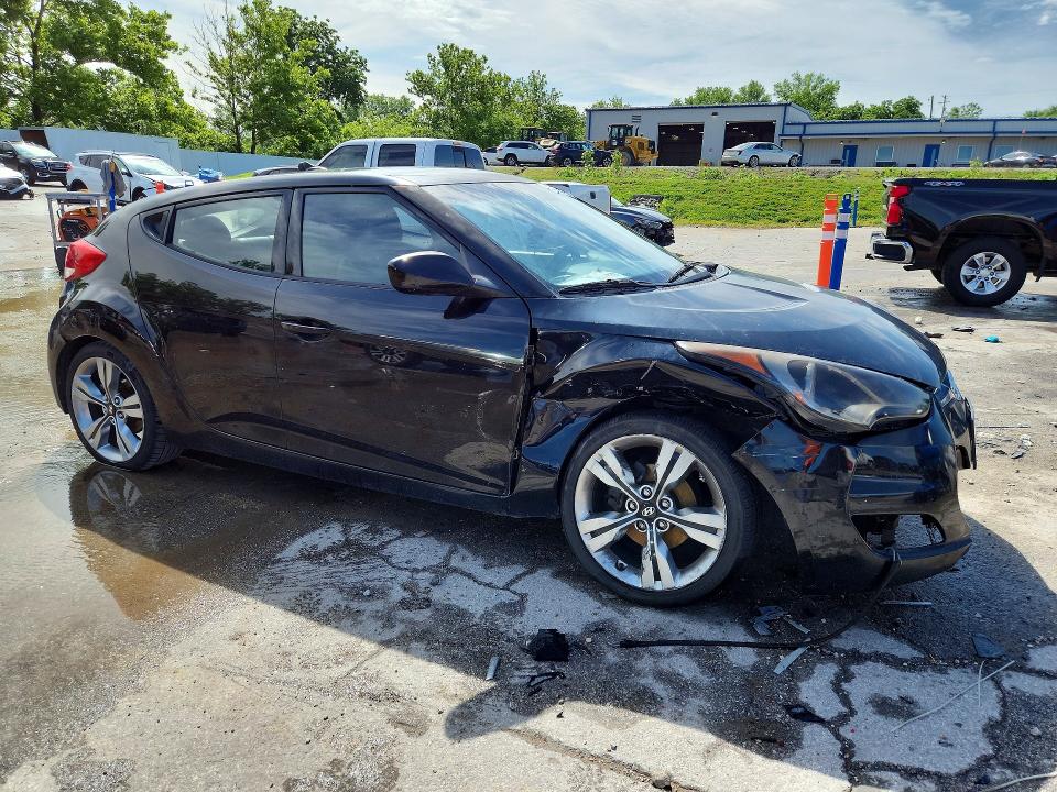 2012 Hyundai Veloster მანქანა იყიდება აუქციონზე, vin: KMHTC6AD2CU074649, აუქციონის ნომერი: 55442056