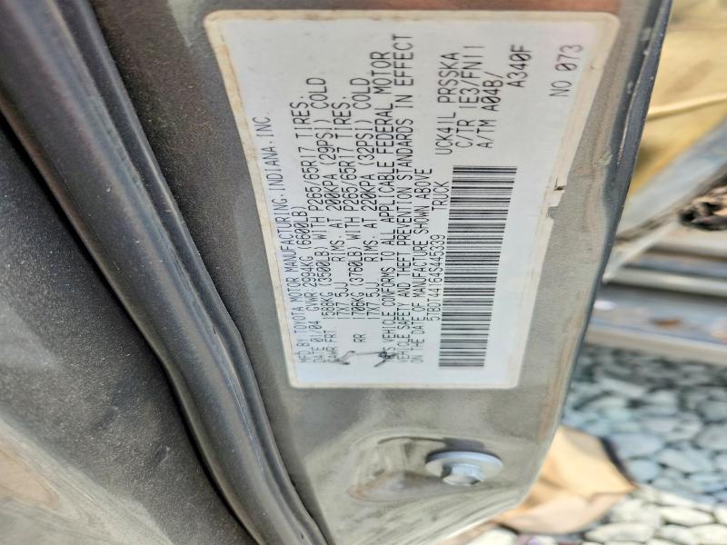 Продажа на аукционе авто 2004 Toyota Tundra, vin: 5TBDT44164S445339, номер лота: 56307686