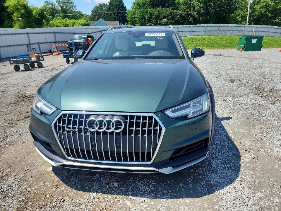 2017 Audi A4 Allroad მანქანა იყიდება აუქციონზე, vin: WA18NAF44HA061792, აუქციონის ნომერი: 56755816