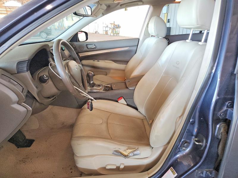2012 Infiniti G25 Sedan მანქანა იყიდება აუქციონზე, vin: JN1DV6APXCM700027, აუქციონის ნომერი: 59104506