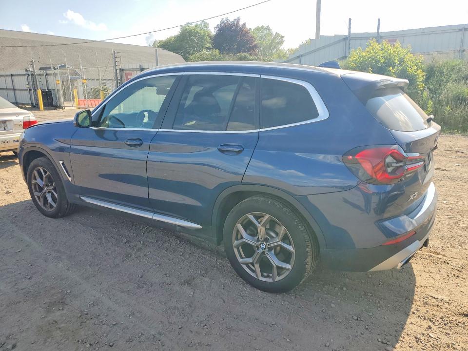 2022 Bmw X3 მანქანა იყიდება აუქციონზე, vin: 5UX53DP00N9K66629, აუქციონის ნომერი: 57541896