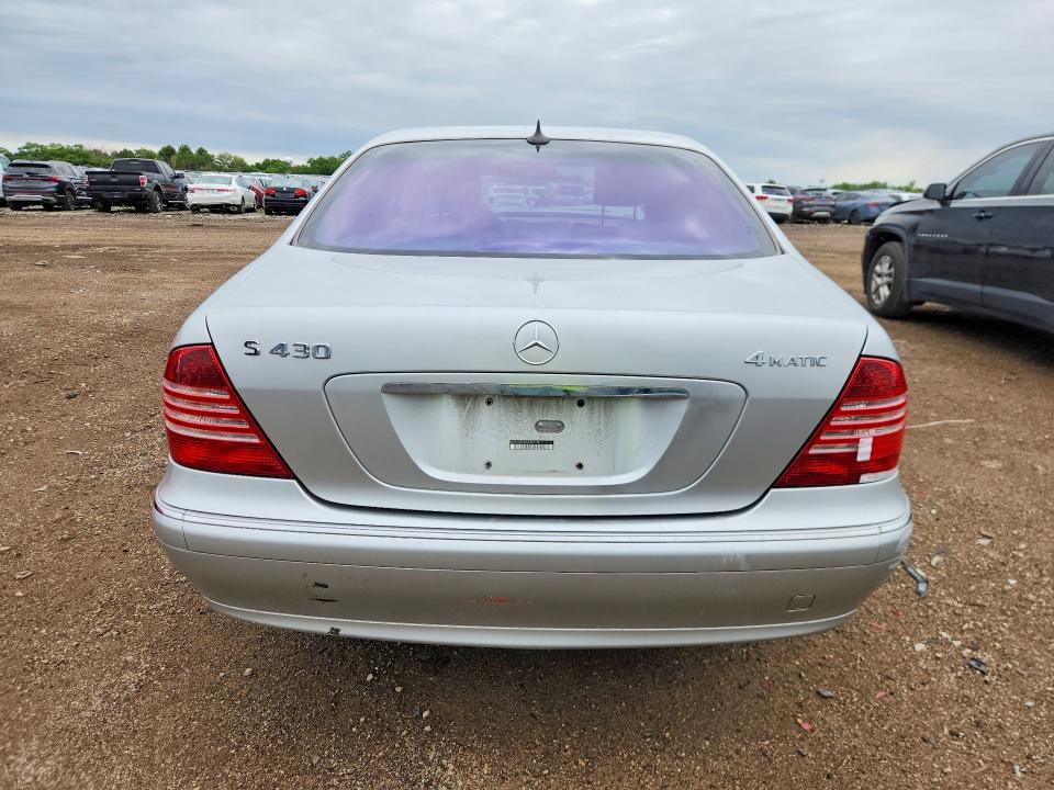 2003 Mercedes-benz S მანქანა იყიდება აუქციონზე, vin: WDBNG83J53A349138, აუქციონის ნომერი: 54560146