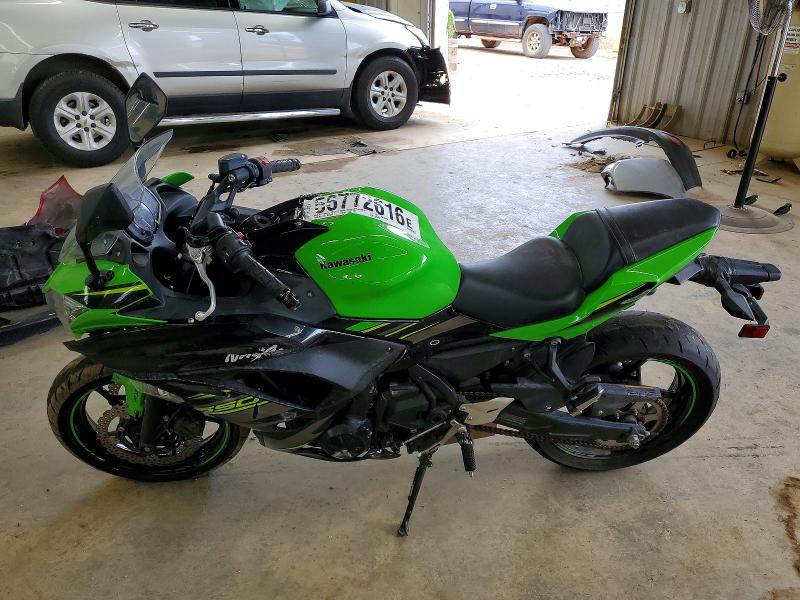 56772616 :رقم المزاد ، JKAEXEK17JDA23996 vin ، 2018 Kawasaki Ex650 مزاد بيع