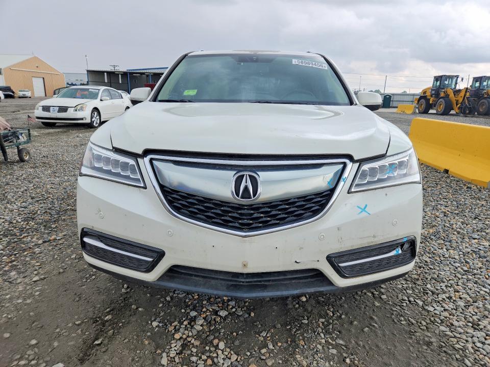 58989456 :رقم المزاد ، 5FRYD4H87FB006931 vin ، 2015 Acura Mdx مزاد بيع