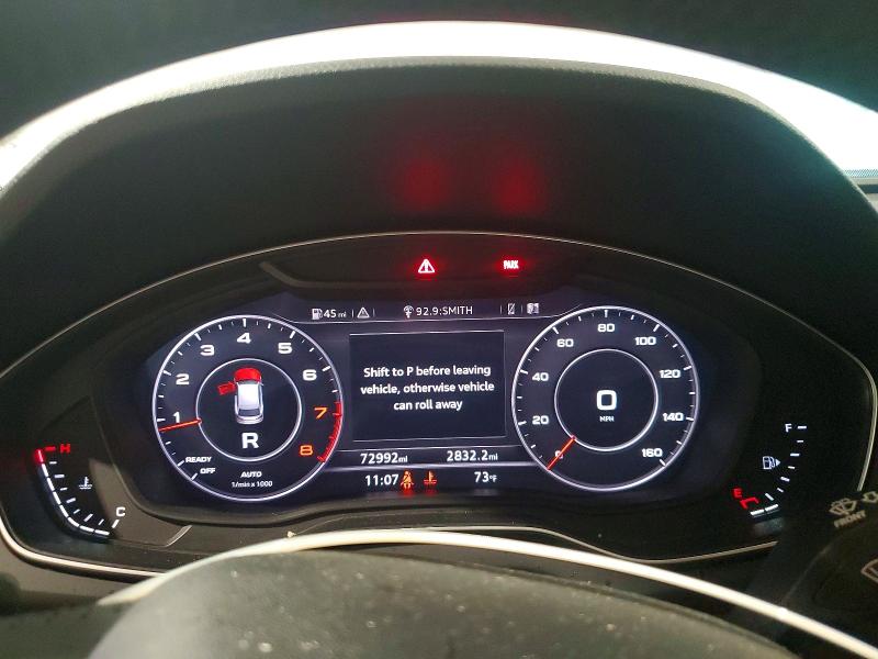 Aukcja sprzedaży 2019 Audi Q5, vin: WA1BNAFY6K2069368, numer aukcji: 58290156