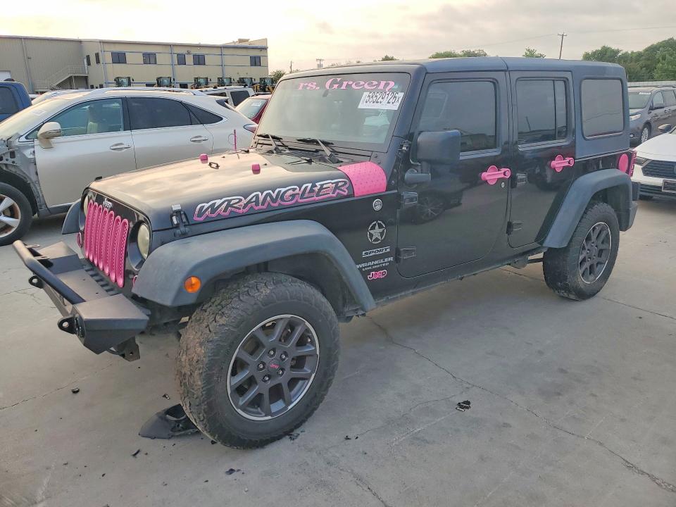 Продаж на аукціоні авто 2014 Jeep Wrangler Unlimited, vin: 1C4BJWDG8EL292745, номер лоту: 58529126