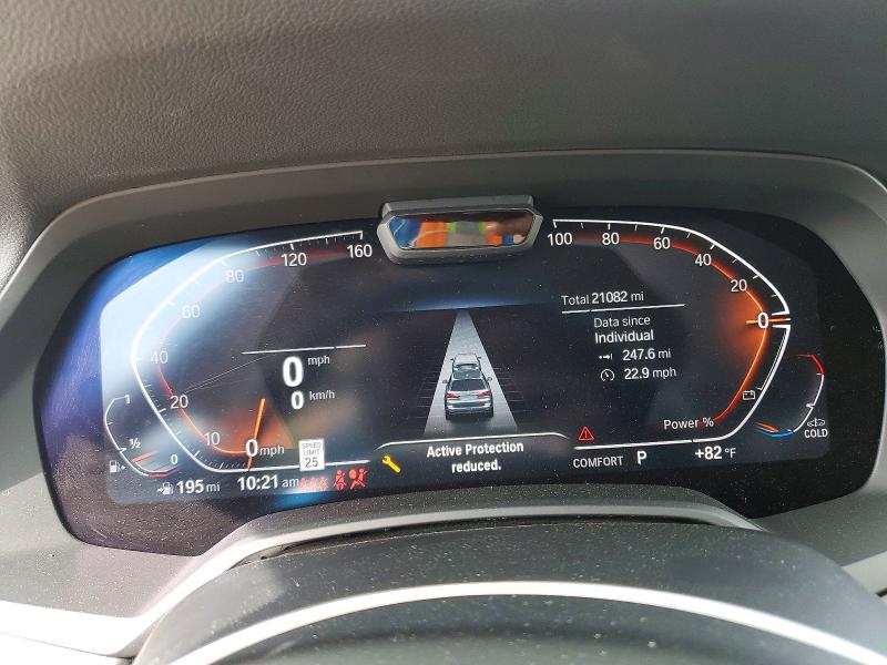 2022 Bmw X7 მანქანა იყიდება აუქციონზე, vin: 5UXCW2C0XN9K89411, აუქციონის ნომერი: 56767906