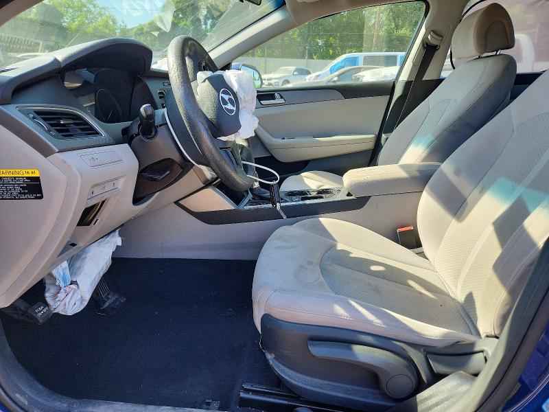 2015 Hyundai Sonata მანქანა იყიდება აუქციონზე, vin: 5NPE24AF8FH182715, აუქციონის ნომერი: 55614396
