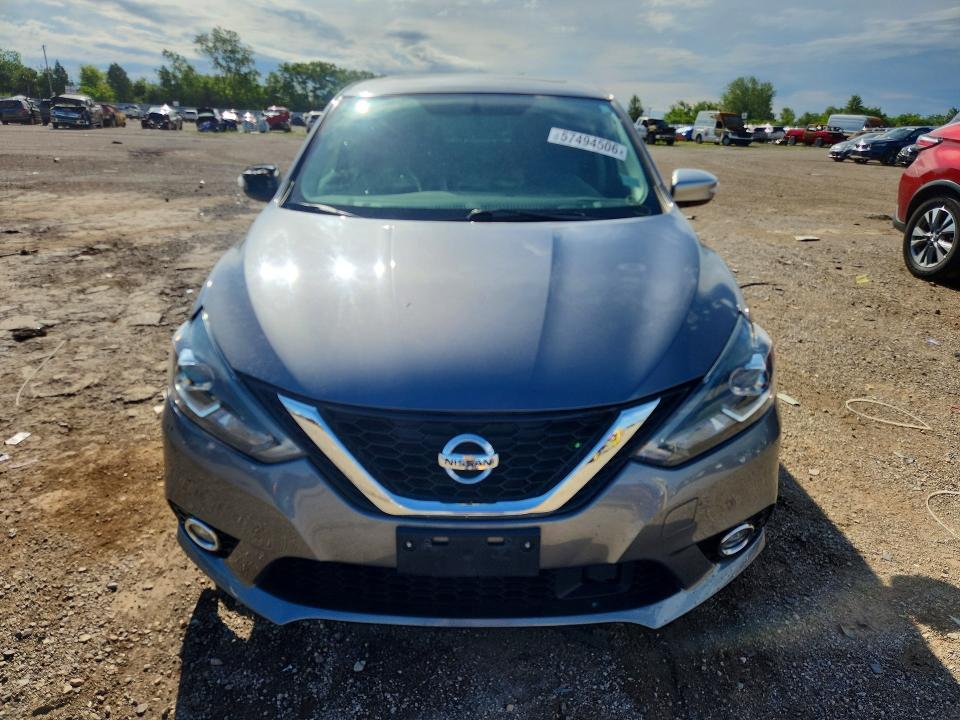 57494506 :رقم المزاد ، 3N1AB7APXKY417916 vin ، 2019 Nissan Sentra مزاد بيع
