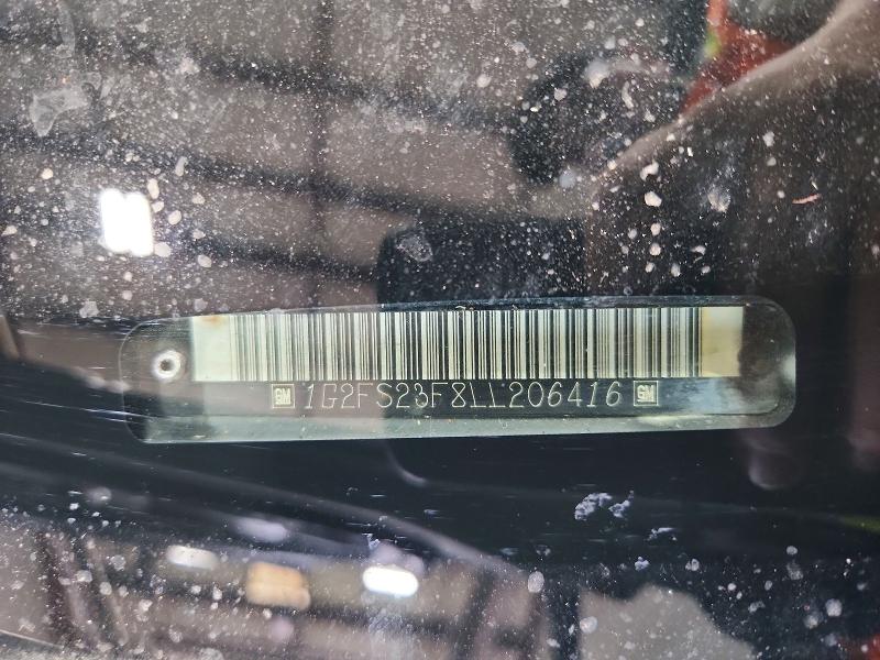 1990 Pontiac Firebird მანქანა იყიდება აუქციონზე, vin: 1G2FS23F8LL206416, აუქციონის ნომერი: 57924036