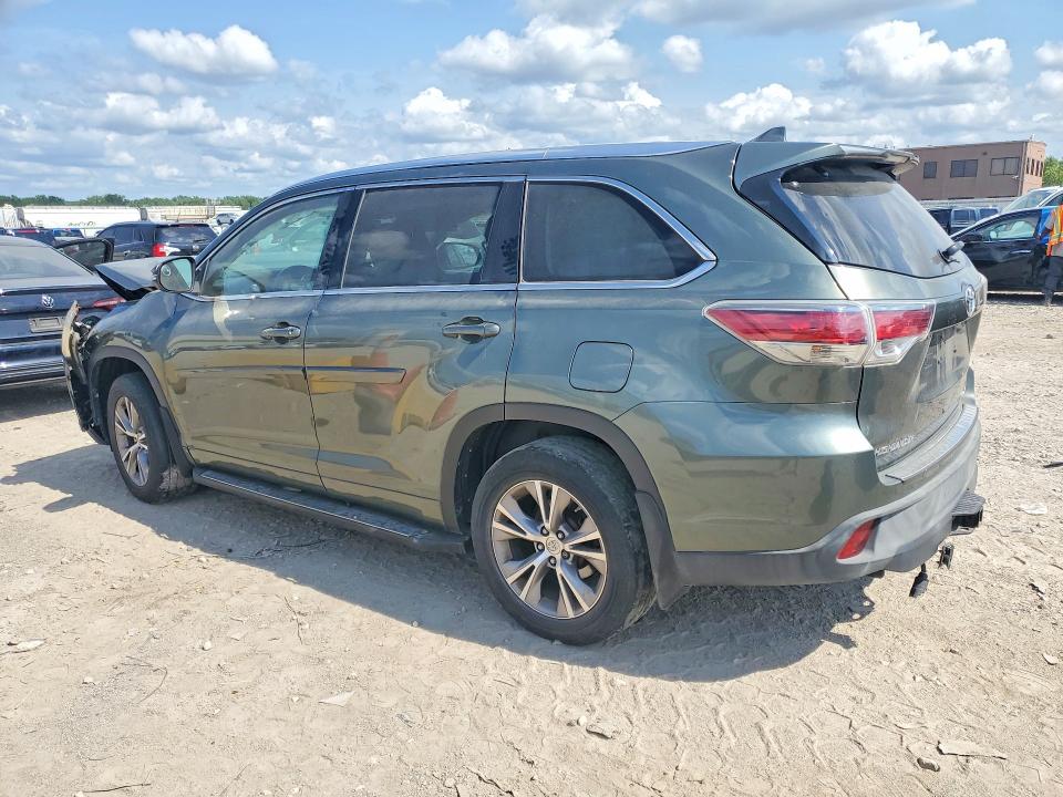 Aukcja sprzedaży 2015 Toyota Highlander, vin: 5TDJKRFH9FS122216, numer aukcji: 58381346