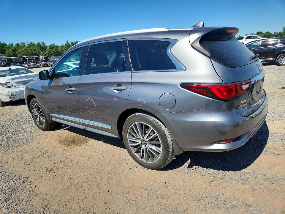 55631696 :رقم المزاد ، 5N1DL0MM2LC548747 vin ، 2020 Infiniti Qx60 مزاد بيع