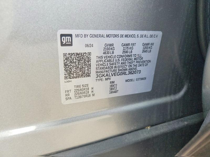 Продажа на аукционе авто 2024 Gmc Terrain, vin: 3GKALVEG0RL362073, номер лота: 56709336