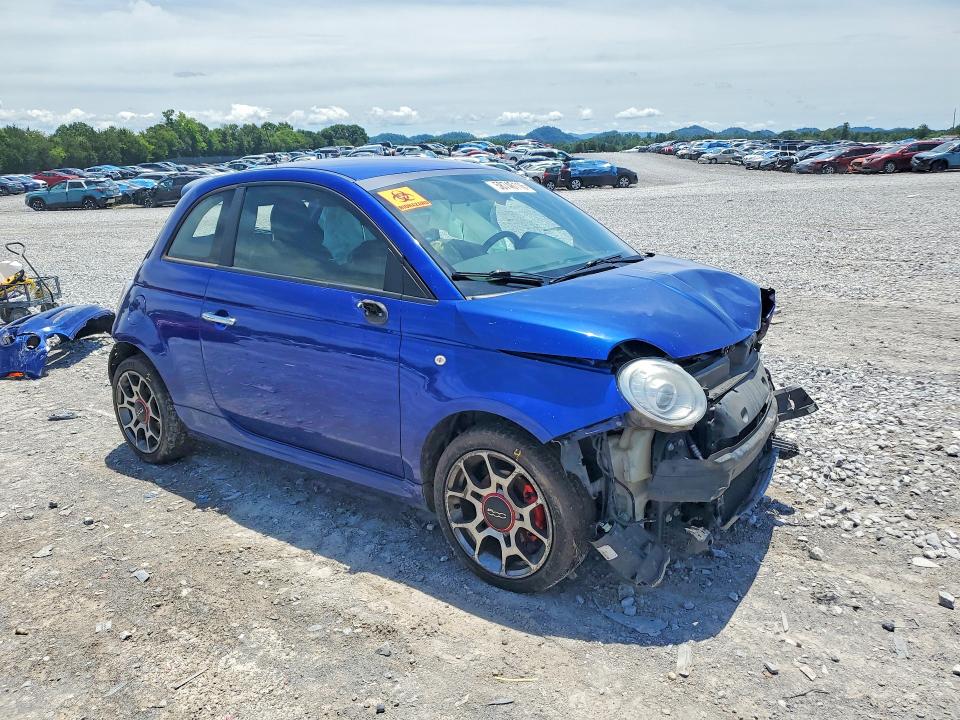 Продажа на аукционе авто 2013 Fiat 500, vin: 3C3CFFBR1DT740129, номер лота: 58746116