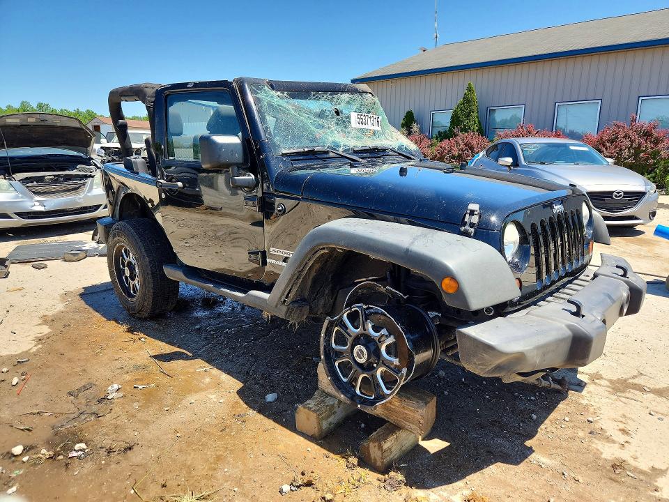 2012 Jeep Wrangler მანქანა იყიდება აუქციონზე, vin: 1C4AJWAG4CL193286, აუქციონის ნომერი: 55371316