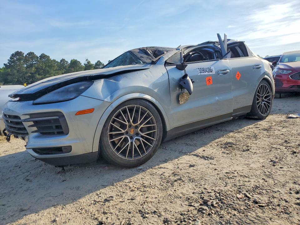 55904386 :رقم المزاد ، WP1BB2AY7LDA57777 vin ، 2020 Porsche Cayenne مزاد بيع