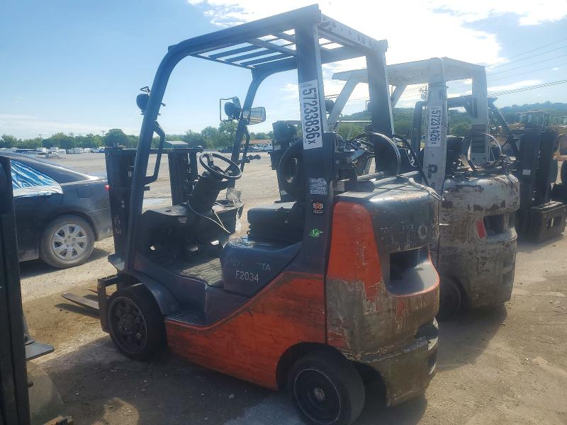 57233836 :رقم المزاد ، 93026 vin ، 2018 Toyota Forklift مزاد بيع
