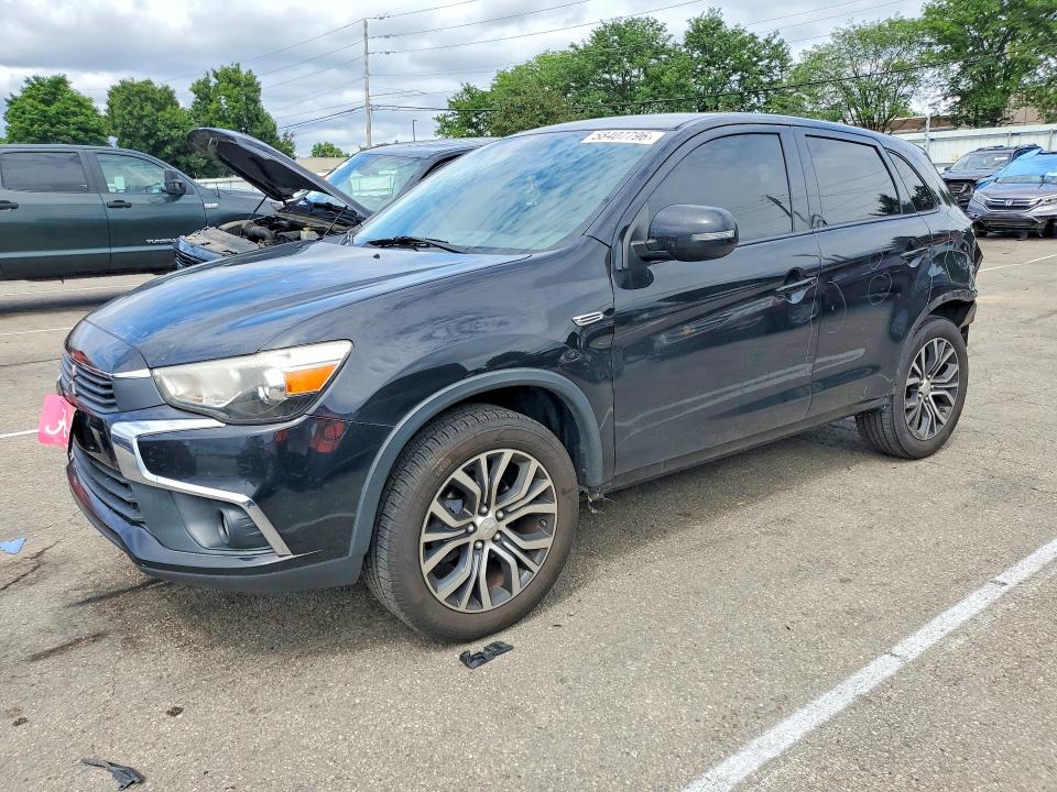 2016 Mitsubishi Outlander Sport მანქანა იყიდება აუქციონზე, vin: JA4AP3AU2GZ058243, აუქციონის ნომერი: 58407796