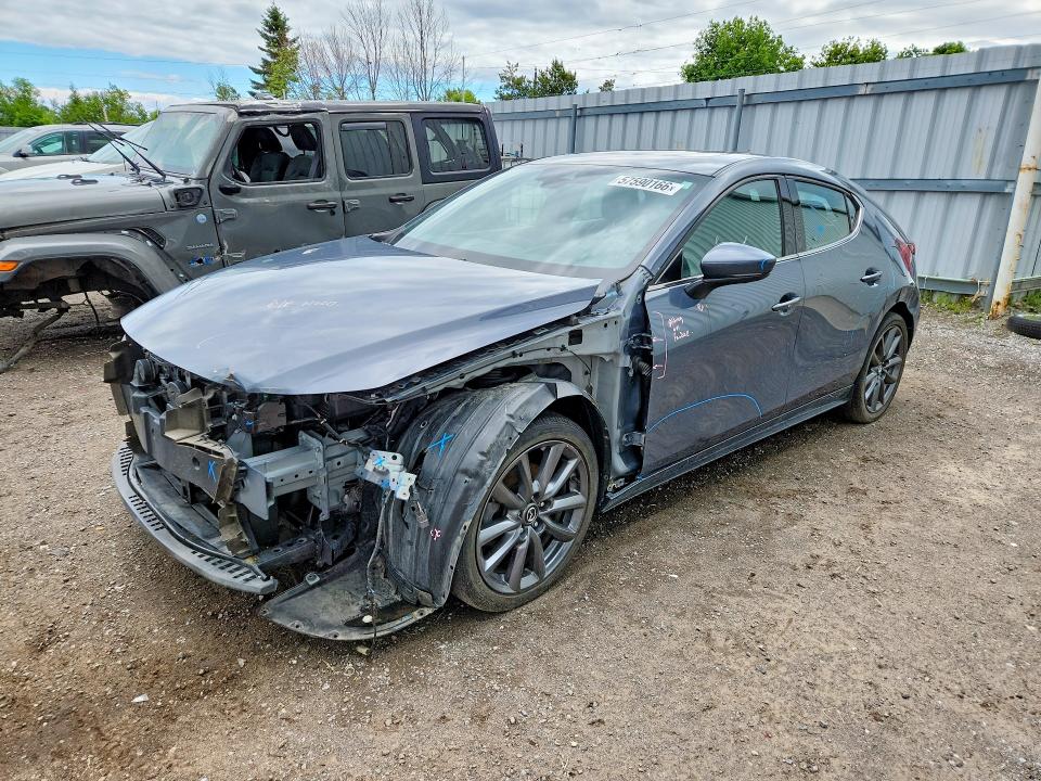 Продажа на аукционе авто 2021 Mazda 3, vin: JM1BPBML0M1303901, номер лота: 57590166