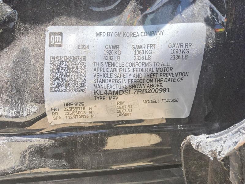 Aukcja sprzedaży 2024 Buick Encore Gx, vin: KL4AMDSL7RB200991, numer aukcji: 57678476
