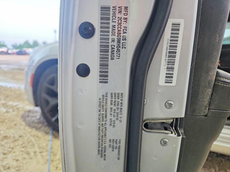 2021 Chrysler 300 მანქანა იყიდება აუქციონზე, vin: 2C3CCABG9MH545771, აუქციონის ნომერი: 53314096