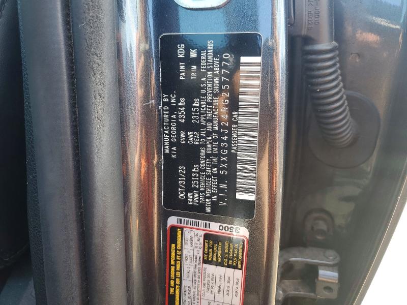 Продаж на аукціоні авто 2024 Kia K5, vin: 5XXG34J24RG257770, номер лоту: 58196946