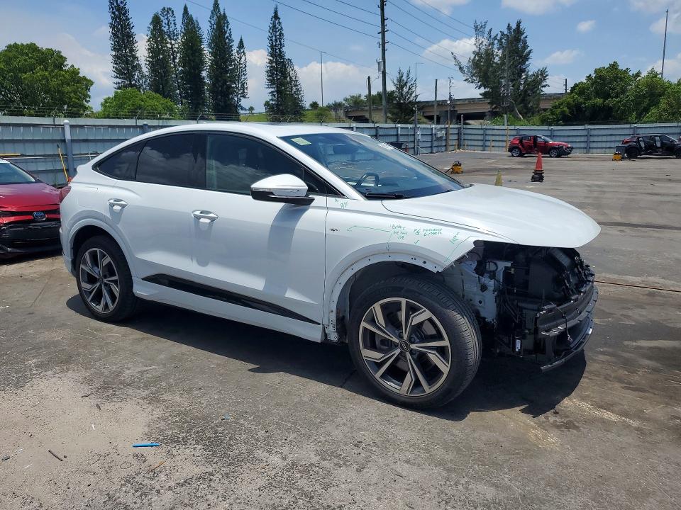 2023 Audi Q4 E-tron მანქანა იყიდება აუქციონზე, vin: WA132BFZ5PP066824, აუქციონის ნომერი: 56676916
