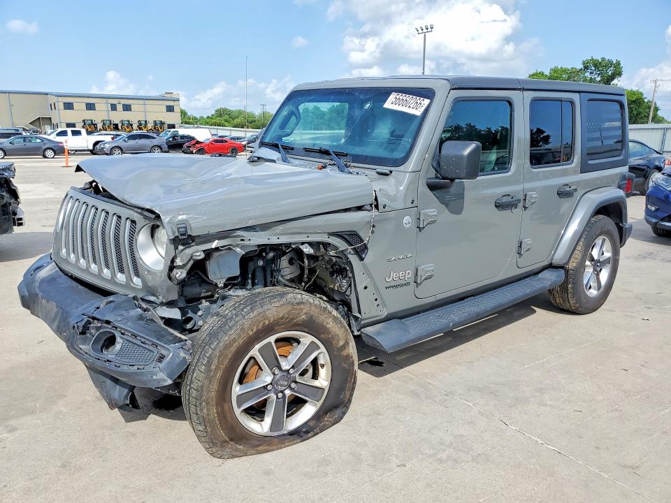 2021 Jeep Wrangler Unlimited მანქანა იყიდება აუქციონზე, vin: 1C4HJXEN8MW645530, აუქციონის ნომერი: 56660266