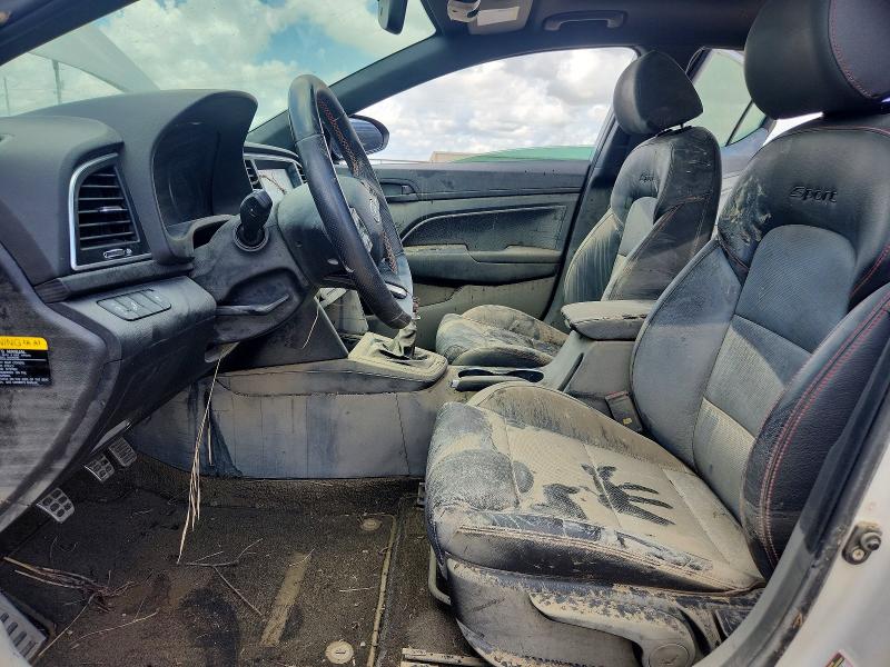 2018 Hyundai Elantra მანქანა იყიდება აუქციონზე, vin: KMHD04LB7JU522927, აუქციონის ნომერი: 57310886