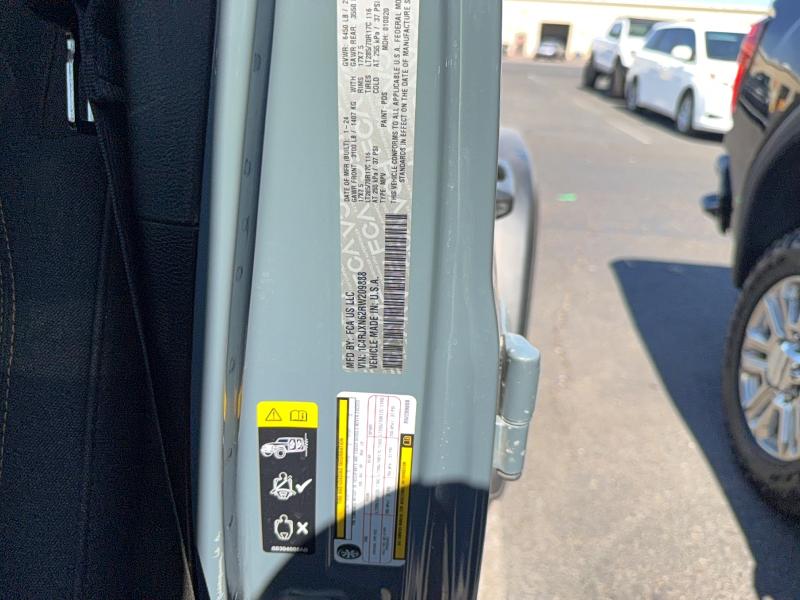 57960036 :رقم المزاد ، 1C4RJXN62RW209888 vin ، 2024 Jeep Wrangler مزاد بيع