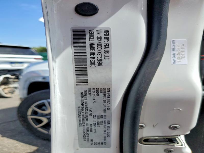 2025 Jeep Compass მანქანა იყიდება აუქციონზე, vin: 3C4NJDDNXST520907, აუქციონის ნომერი: 57383846