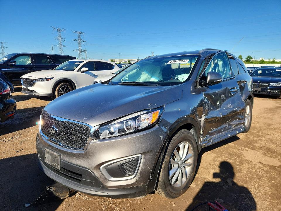 2016 Kia Sorento მანქანა იყიდება აუქციონზე, vin: 5XYPGDA59GG159471, აუქციონის ნომერი: 57603856