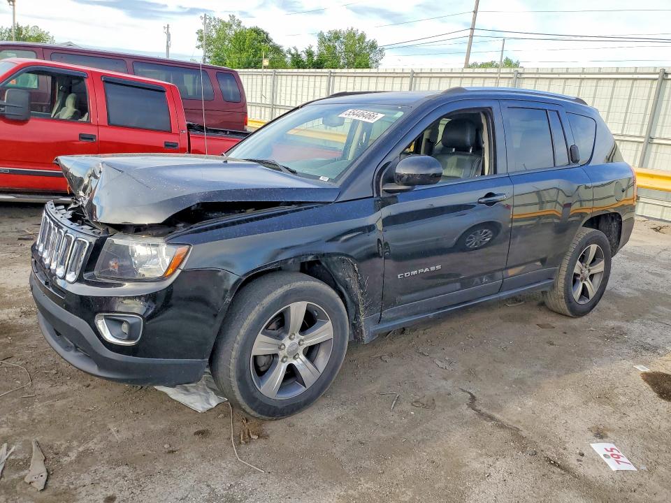 2017 Jeep Compass მანქანა იყიდება აუქციონზე, vin: 1C4NJDEB8HD192485, აუქციონის ნომერი: 55446466