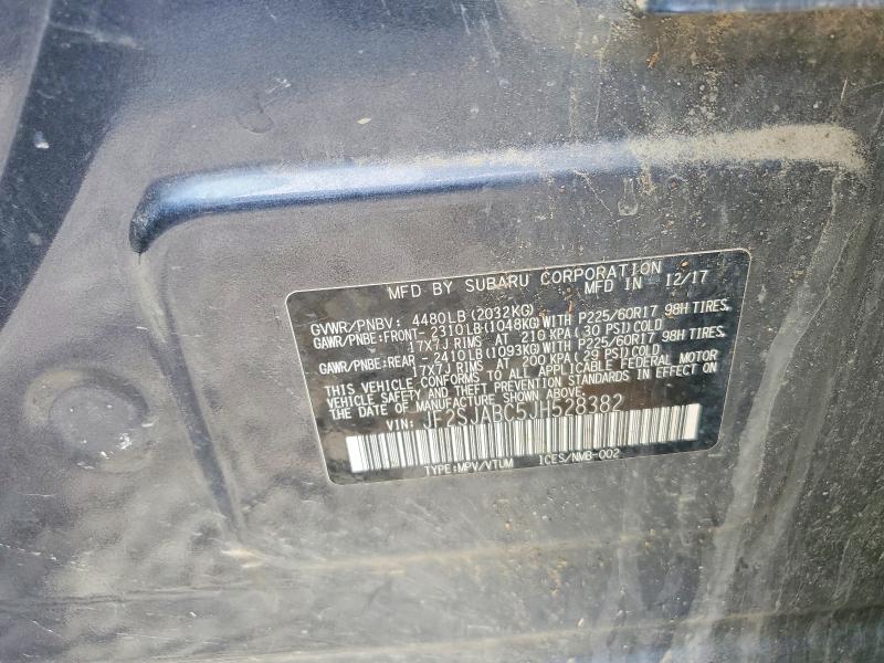 Продажа на аукционе авто 2018 Subaru Forester, vin: JF2SJABC5JH528382, номер лота: 55365156