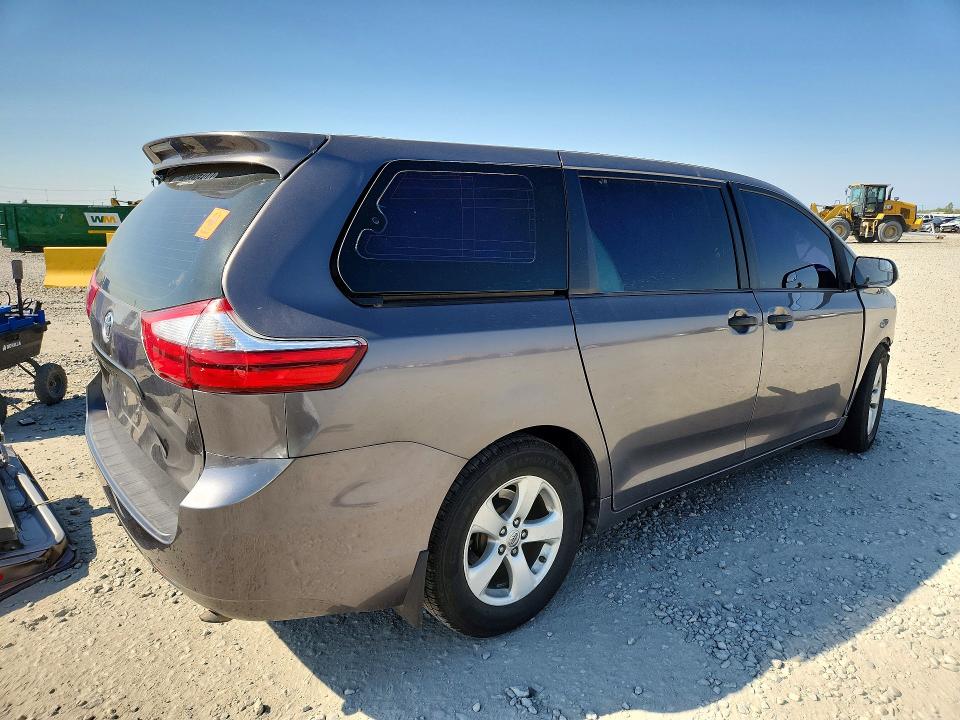 85456895 :رقم المزاد ، 5TDZK3DC1GS704593 vin ، 2016 Toyota Sienna مزاد بيع