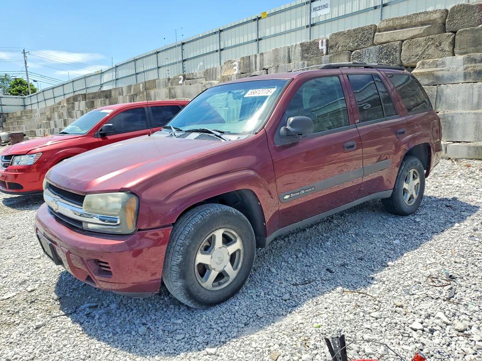56612776 :رقم المزاد ، 1GNDT13S342266223 vin ، 2004 Chevrolet Trailblazer مزاد بيع