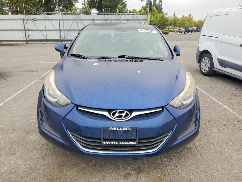 57945976 :رقم المزاد ، 5NPDH4AE9GH780072 vin ، 2016 Hyundai Elantra مزاد بيع