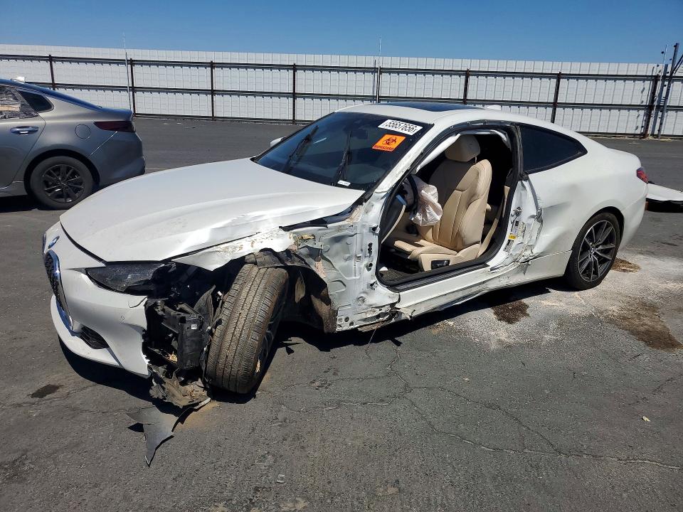 55657656 :رقم المزاد ، WBA53AP09NCK33340 vin ، 2022 Bmw 430i مزاد بيع