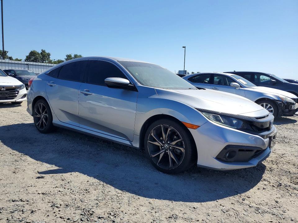 58233716 :رقم المزاد ، 19XFC2F88LE203899 vin ، 2020 Honda Civic مزاد بيع