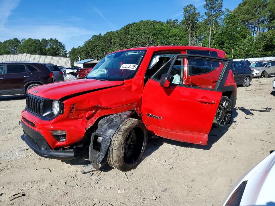 57574716 :رقم المزاد ، ZACNJBAB2LPL99701 vin ، 2020 Jeep Renegade مزاد بيع