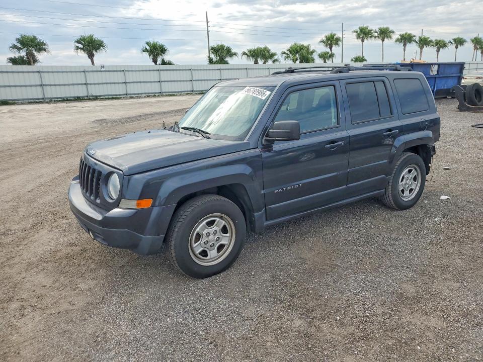 Aukcja sprzedaży 2016 Jeep Patriot, vin: 1C4NJPBAXGD582631, numer aukcji: 56769986