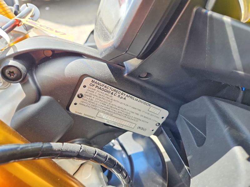 Продажа на аукционе авто 2022 Aprilia Rs, vin: ZD4KSUG09NS000112, номер лота: 58293376